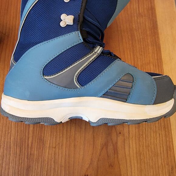 Morrow Women’s Snowboard Boots Size 8 – Blue Two Tone – Lace-Up – Used Condition - Picture 13 of 15